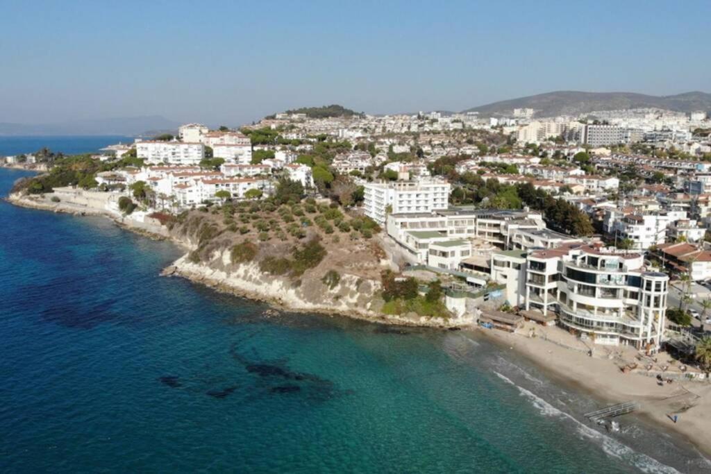 2+1 Apartm With Garden + Balcony , At Ladies Beach Kusadasi Bagian luar foto
